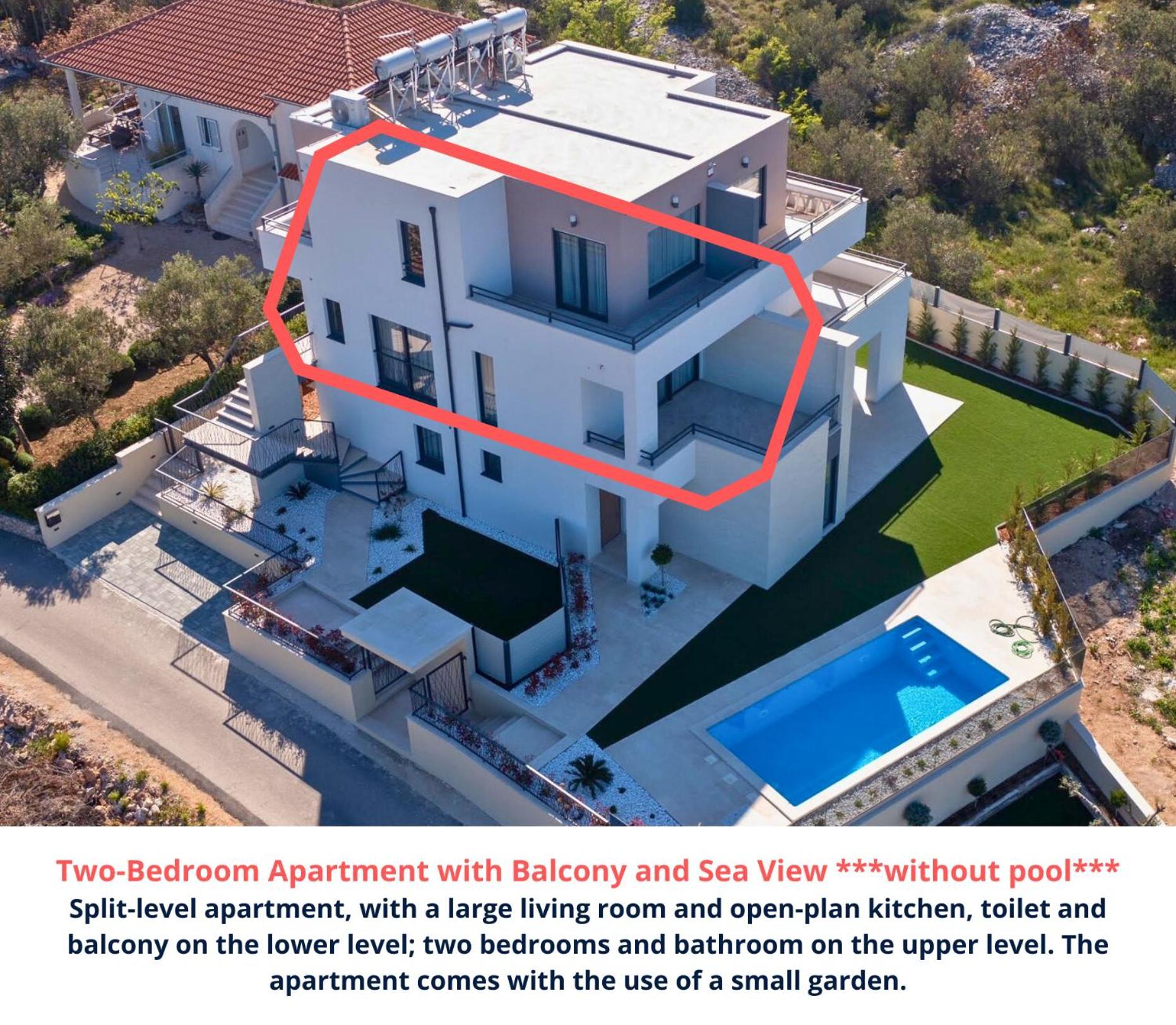 Villa Magna Luxury Apartments Murter Exterior foto